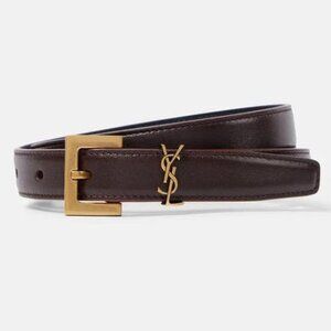 Saint Laurent 90cm Leather Belt - Brand New in Box